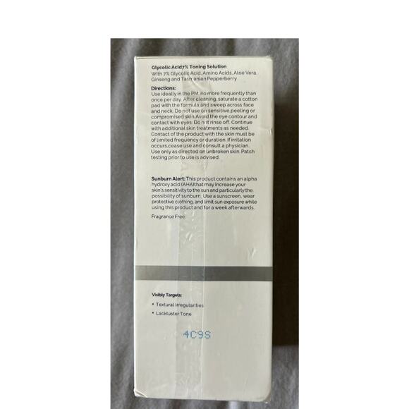 Glycolic Acid 7% Toning Resurfacing Exfoliating Solution BIG SIZE 8oz SEALED - Picture 3 of 7